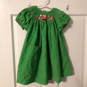 Christmas Corduroy Dress